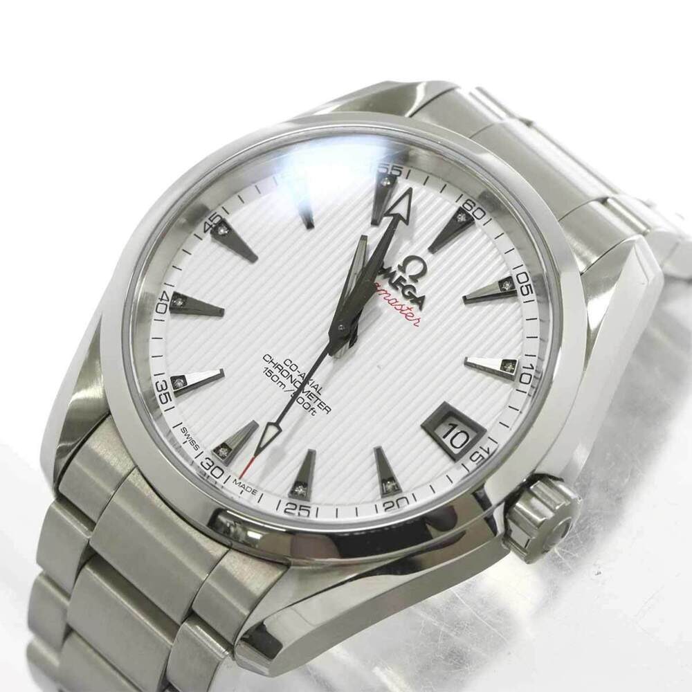 Omega Seamaster Aqua Terra Co-Axial 231 10 39 21 54 001 Men's Watch 11P Diamo... - Picture 7 of 7